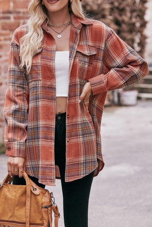 Multicolor Plaid Flannel