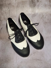 Load image into Gallery viewer, Spectator Black &amp; White Tap Shoes #3004
