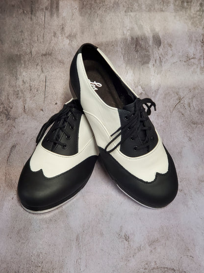 Spectator Black & White Tap Shoes #3004