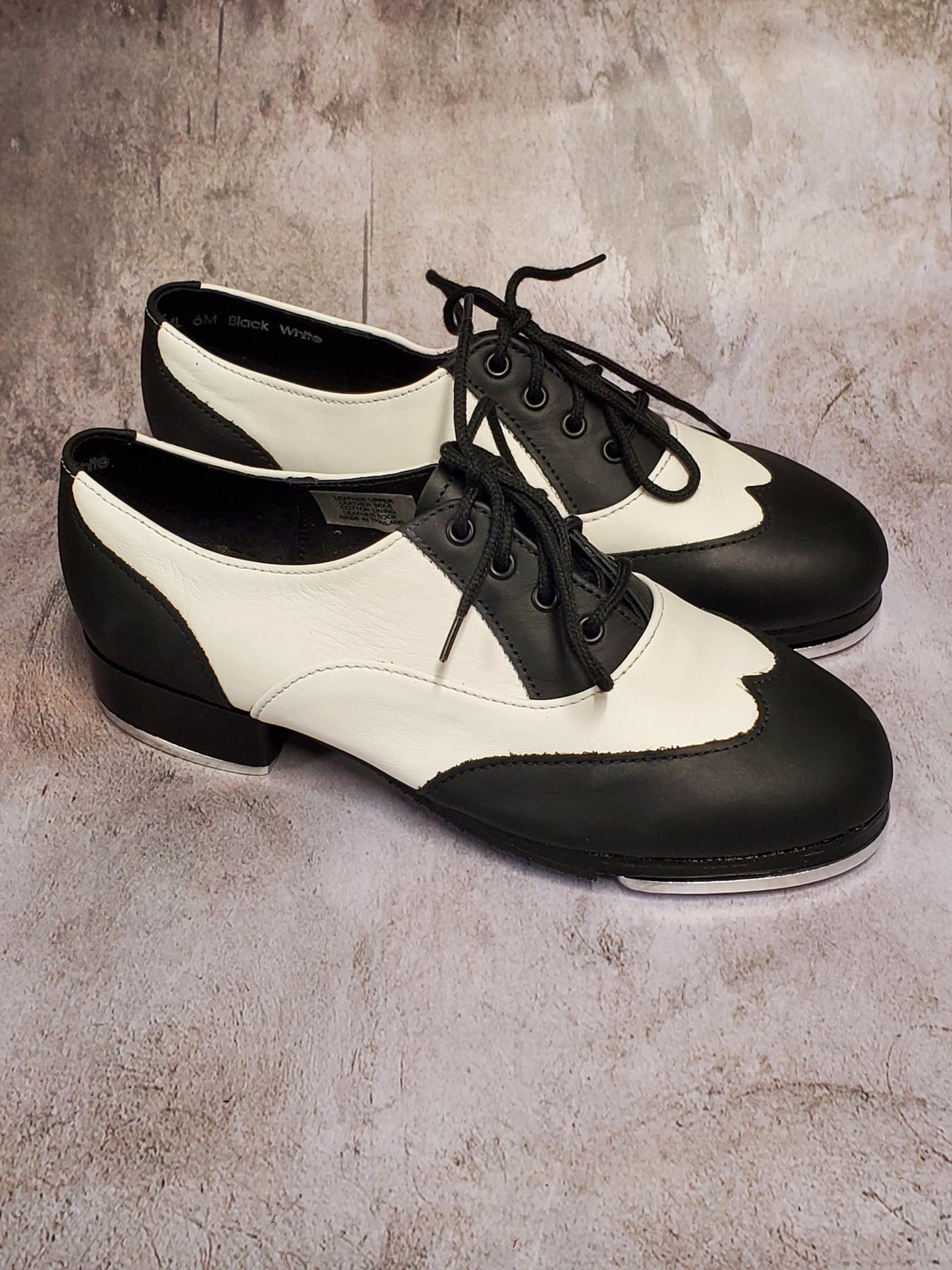 Spectator Black & White Tap Shoes #3004