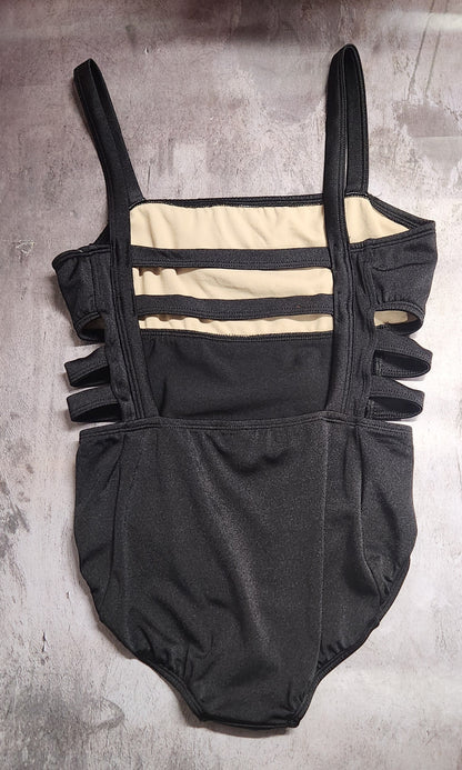 Body Wrappers Black AL Leotard #P1132