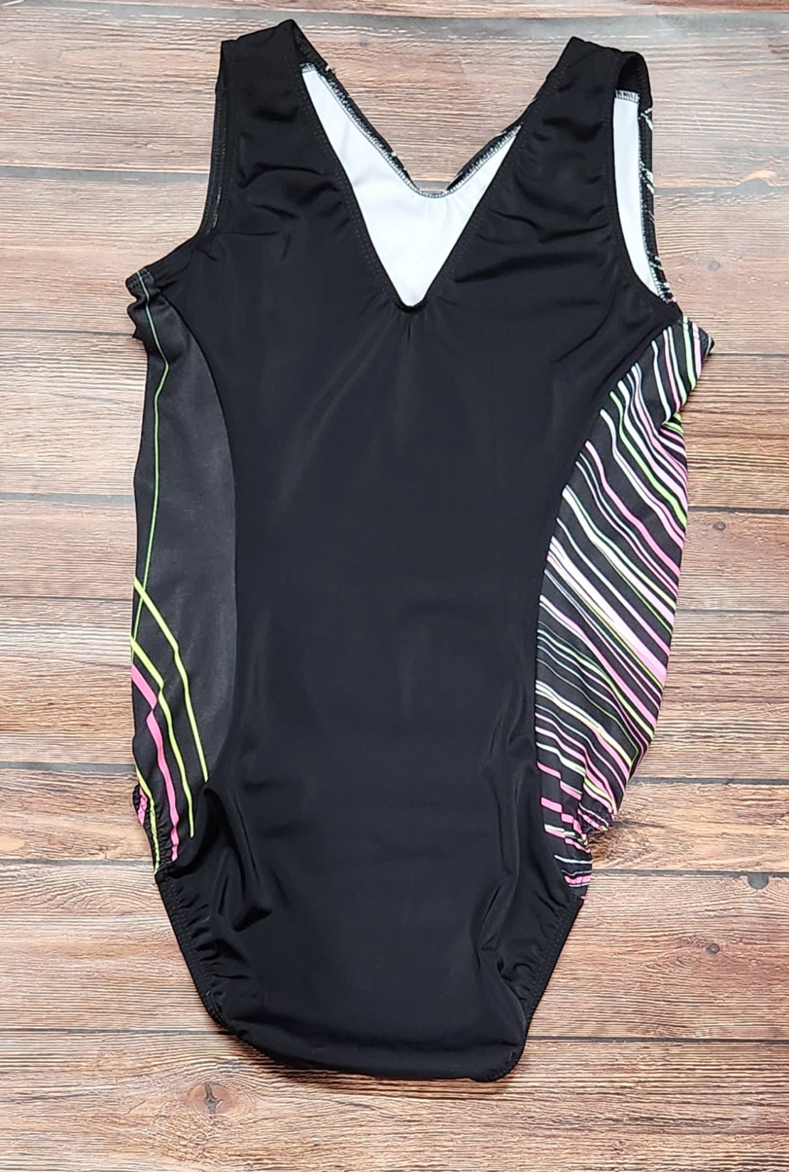 GK Neon Lines Leotard