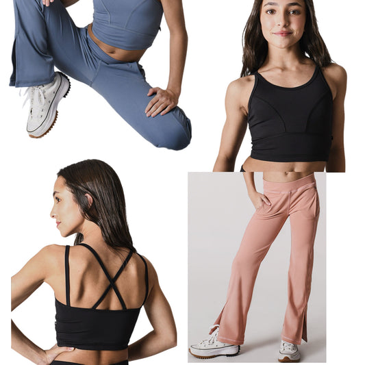 Evolve Empower Top &  Flare Leggings Separates