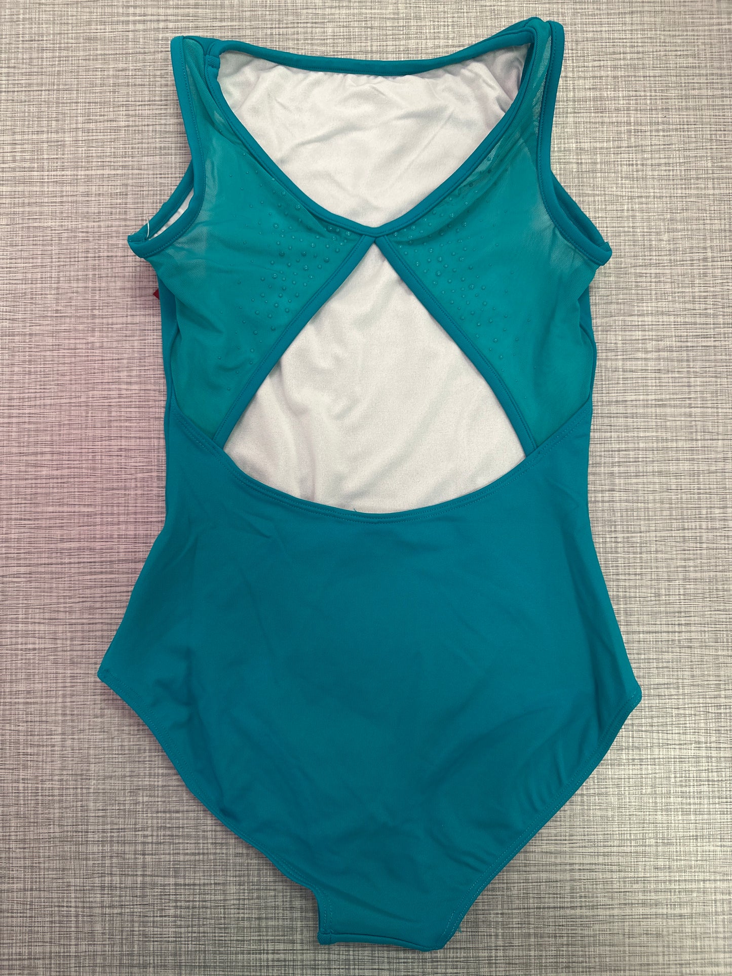 Celestia Boat Neck Printed Leotard #50009