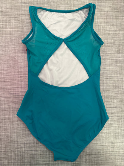 Celestia Boat Neck Printed Leotard #50009