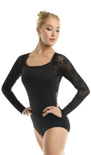 Load image into Gallery viewer, Nadia Lace Long Sleeve Leotard #23116
