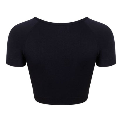 Activewear Black Crop Top