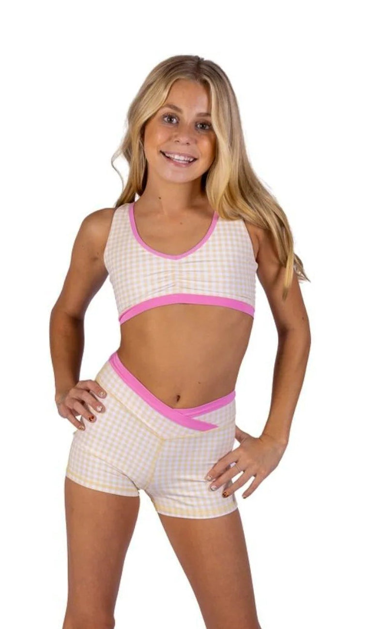 XO Gingham Short Set
