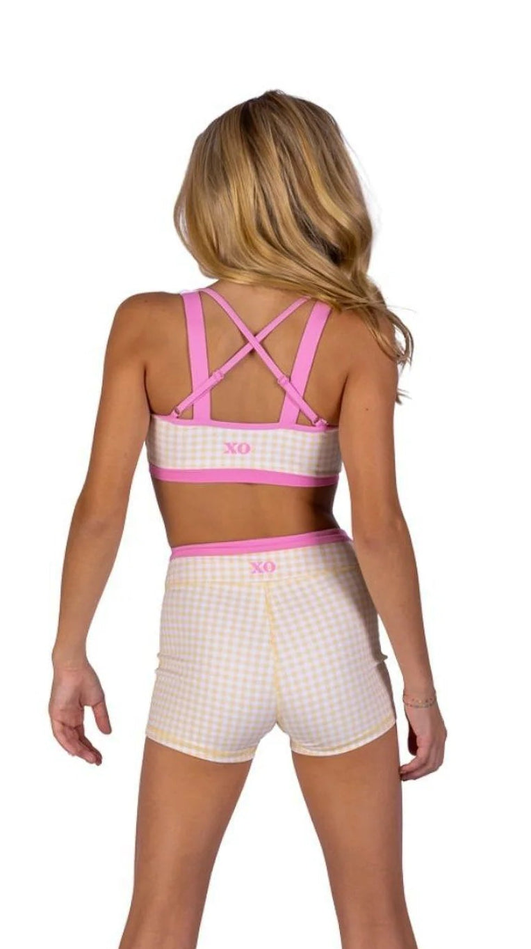 XO Gingham Short Set