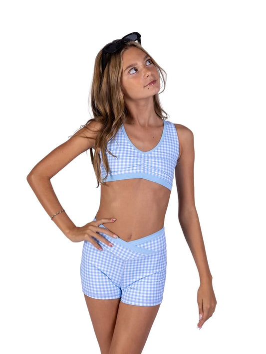 PRE-ORDER Gingham Short Set