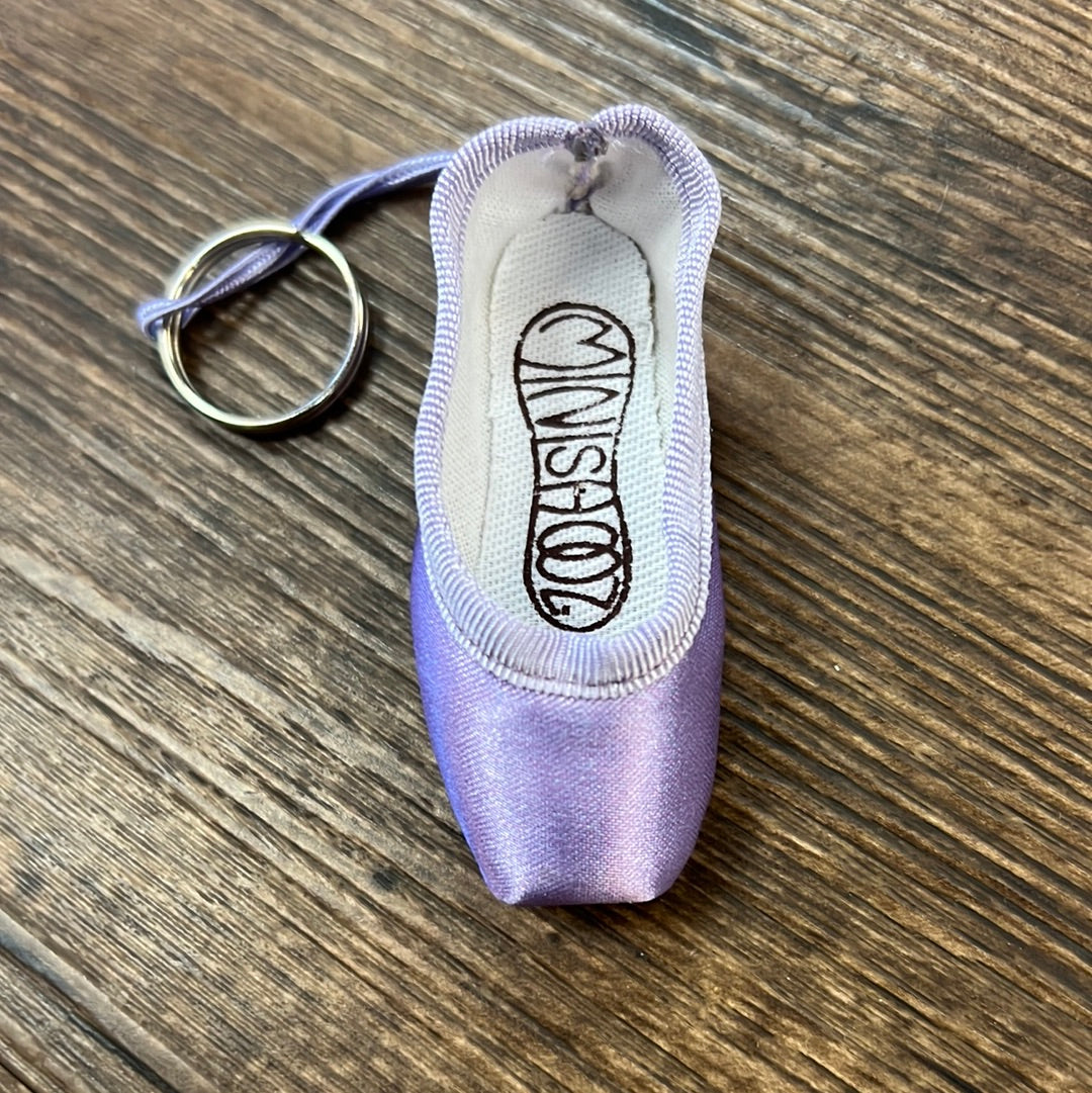 Pointe Shoe Keychain