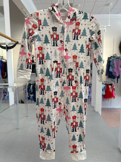 Nutcracker Zip Up Onesie