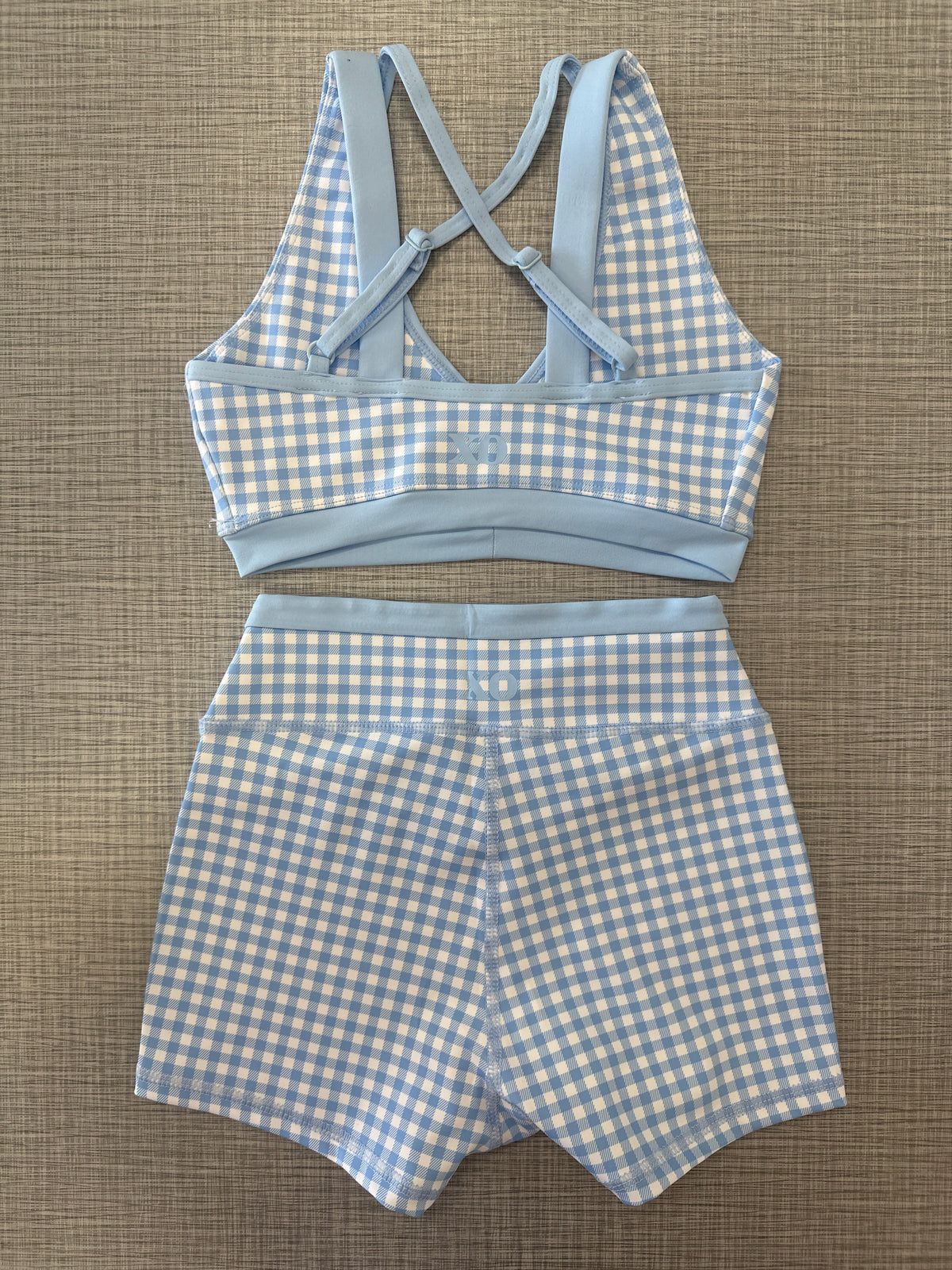 XO Gingham Short Set