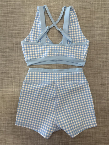 XO Gingham Short Set