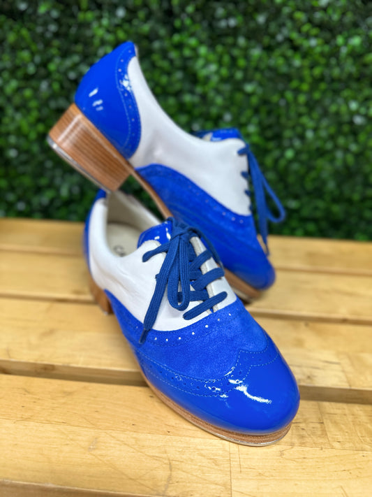 Limited Edition Blue/White Roxy Tap Shoe