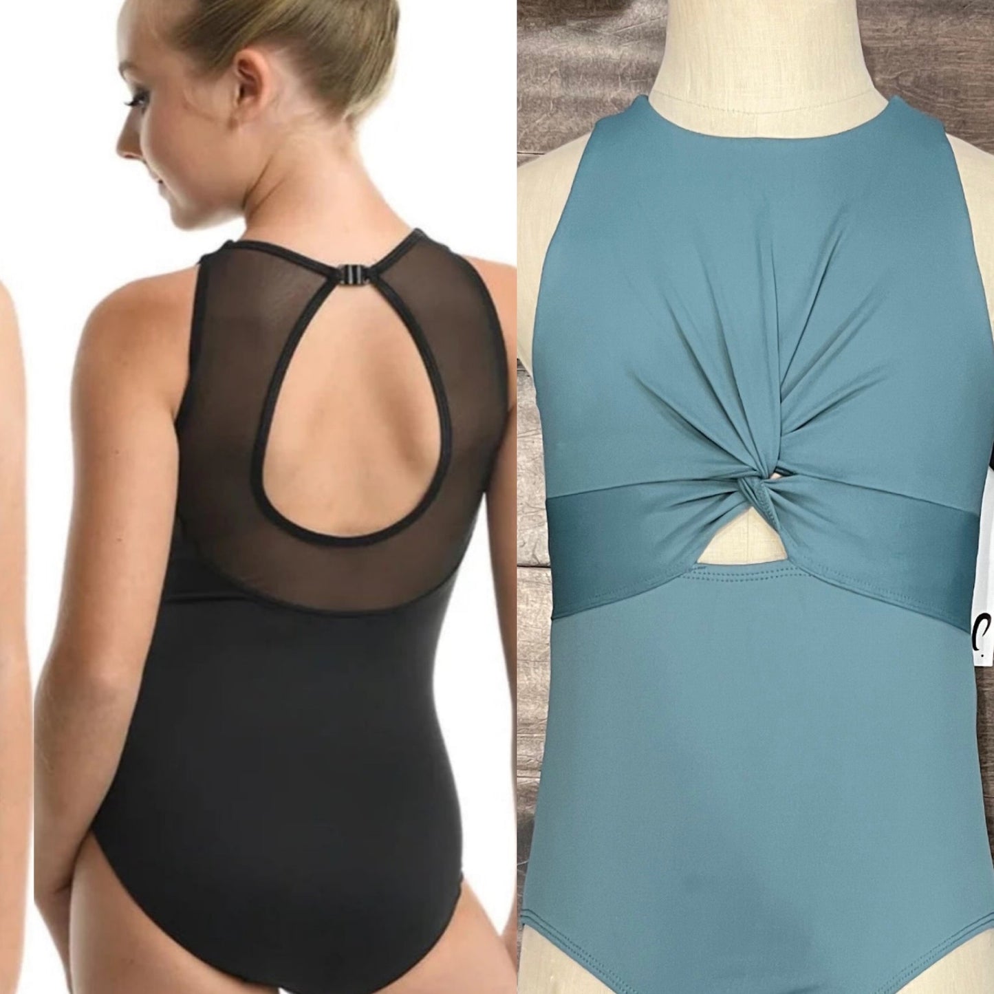 Garance Twist Front Leotard #23111