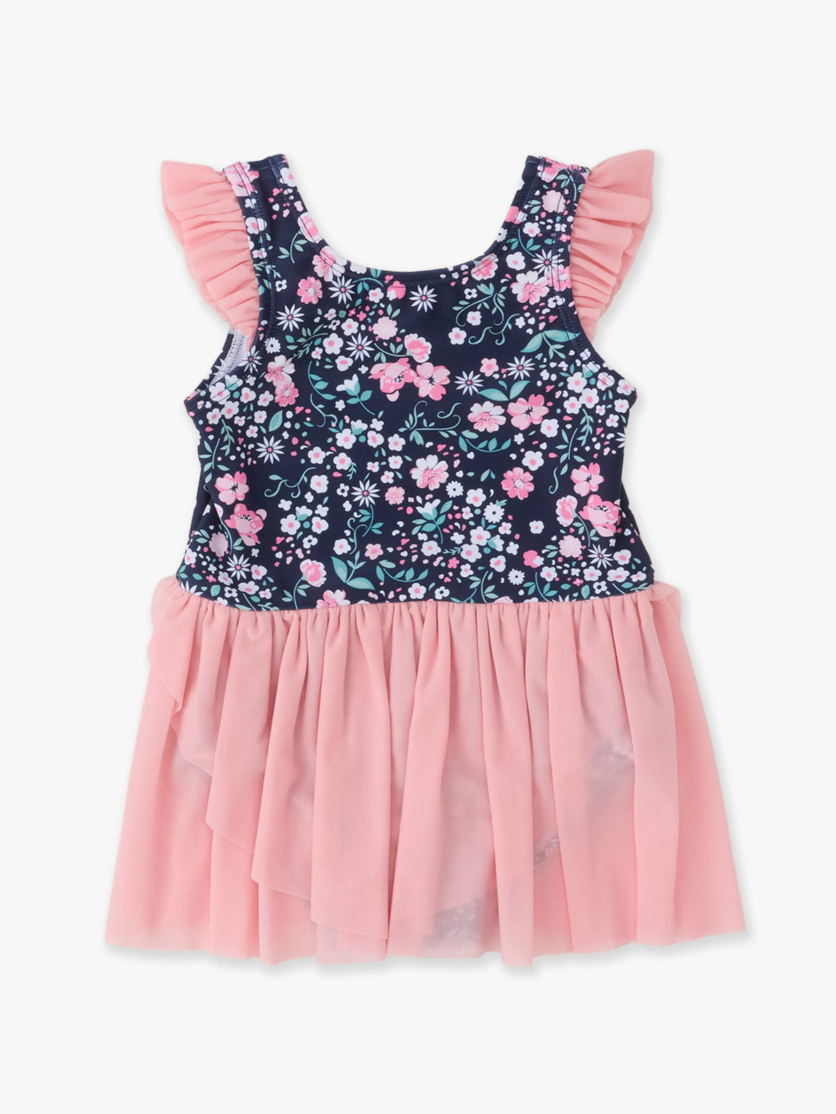 Girls Moonlit Meadow Flutter Sleeve Dance & Gymnastics Leotard