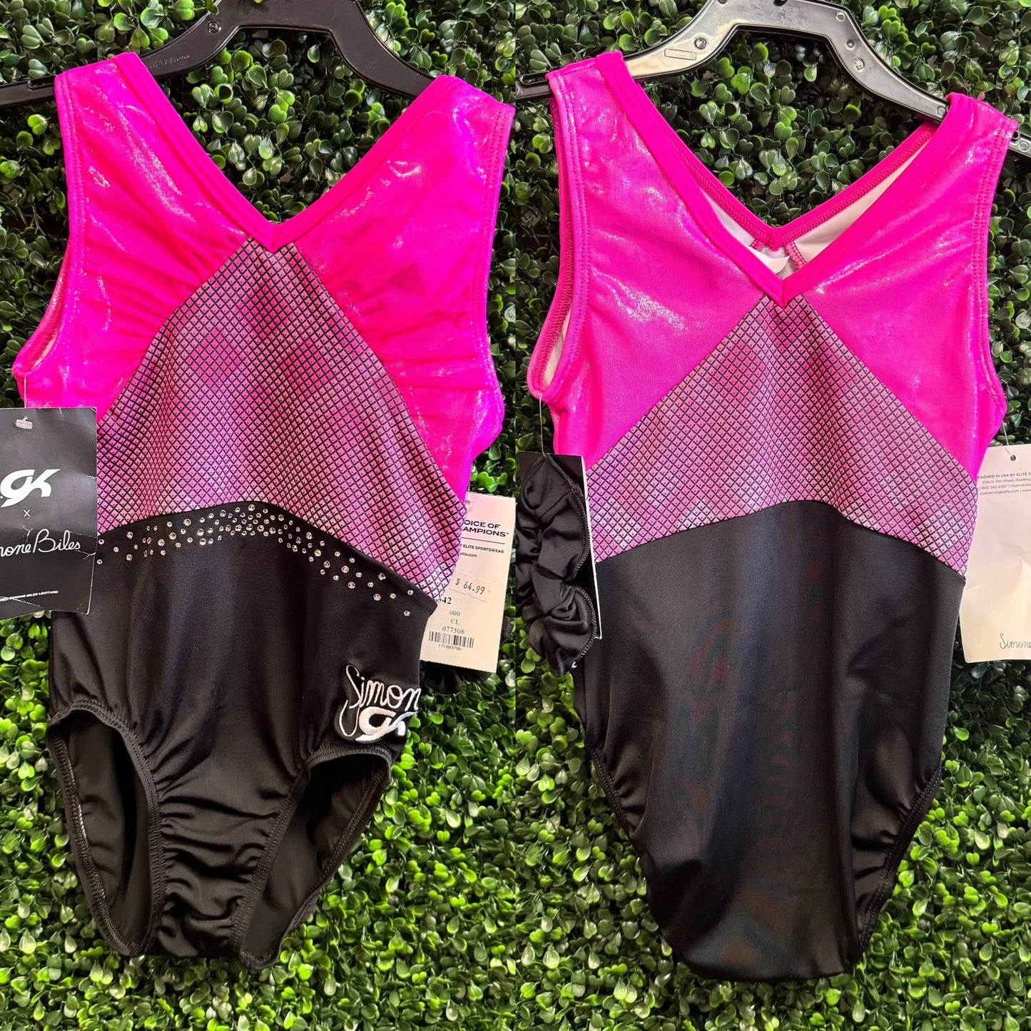 GK Simone Biles Poised Perfection Leotard: Child Large