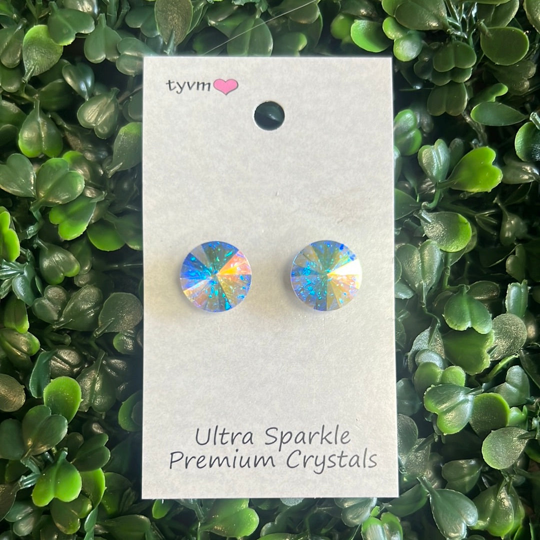 Hypoallergenic Ultra Sparkle Single Stone Earrings