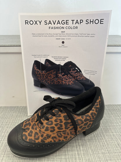 PRE ORDER: Limited Edition Leopard Savage Roxy Tap Shoes
