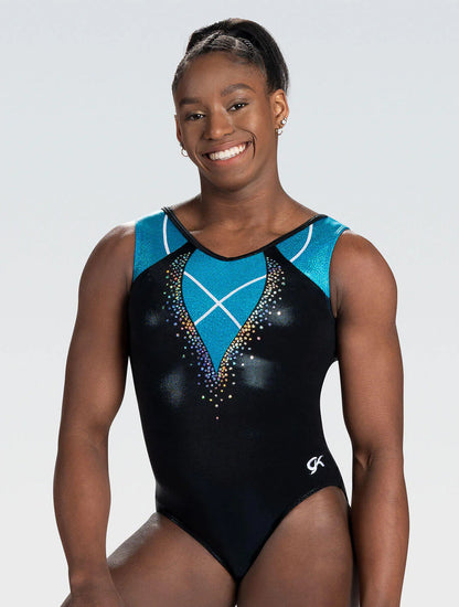 GK Turquoise Leotard: Adult X-Large