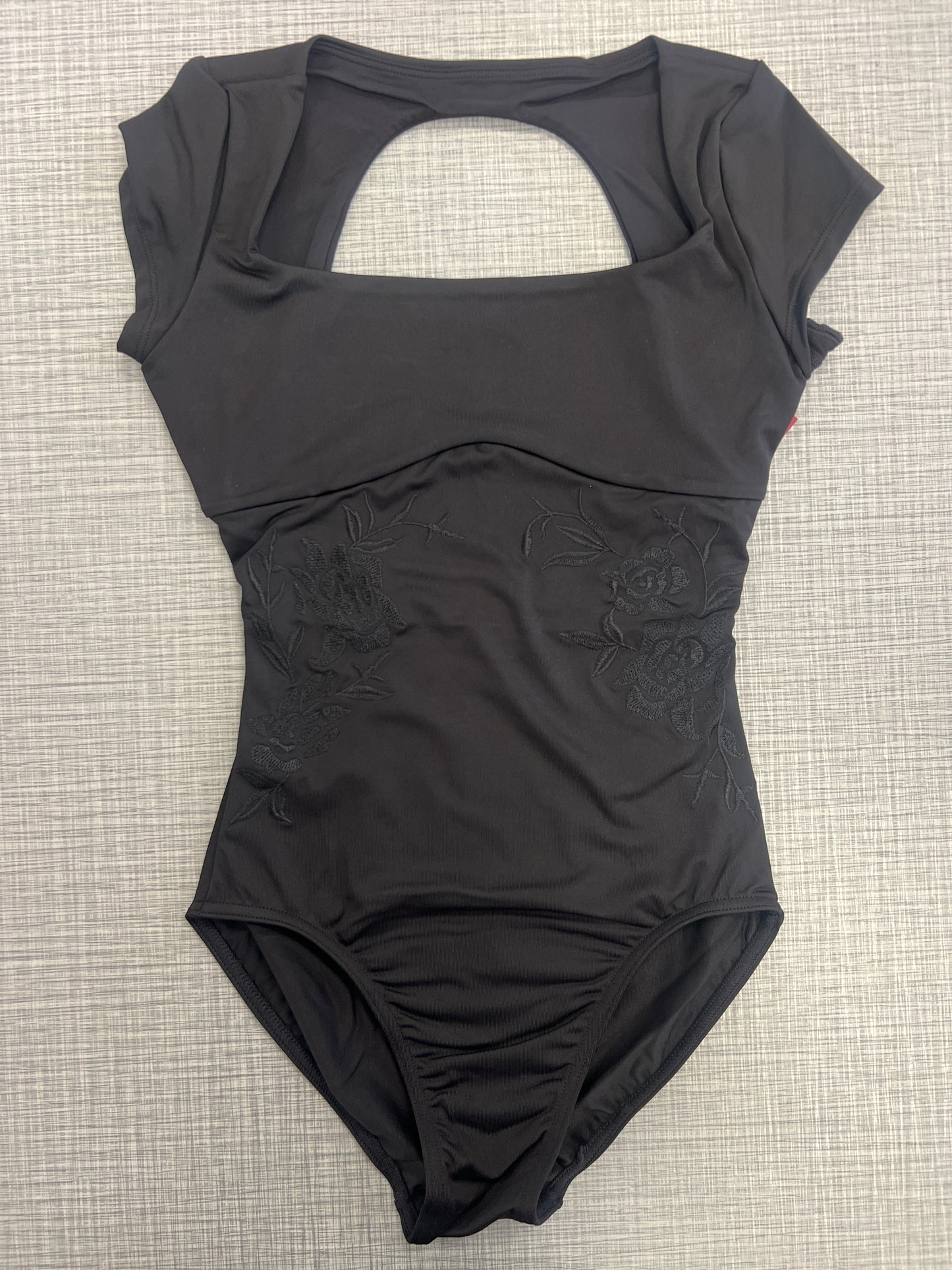 Floral Cap Sleeve Leotard #20010