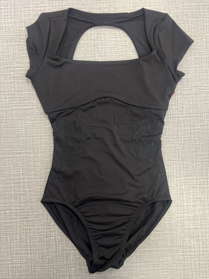 Floral Cap Sleeve Leotard #20010