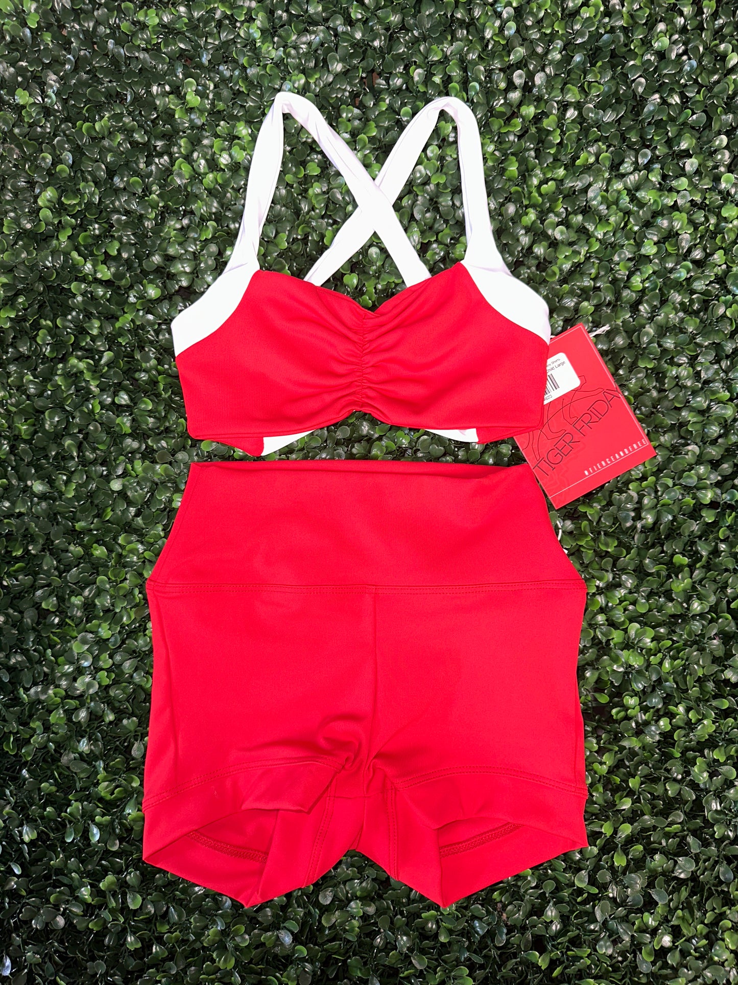 Cherry Bellisima Bralette & Premiere Boy Shorts