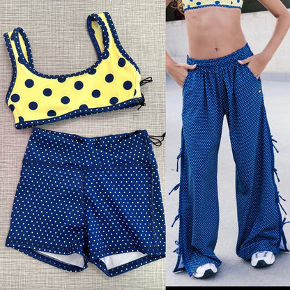 TF Ellie Crop/Bandit Short Set & Jester Pants Separate