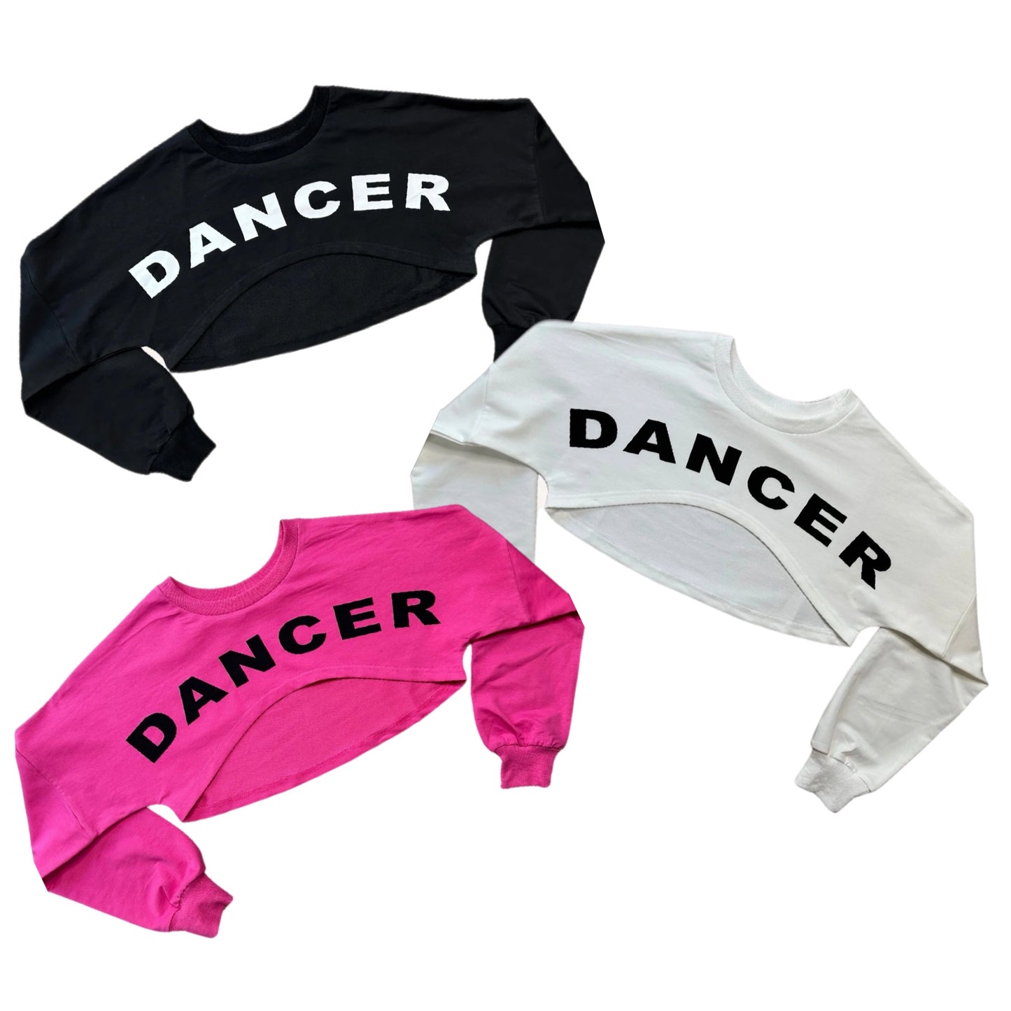 Long Sleeve Dancer Crop