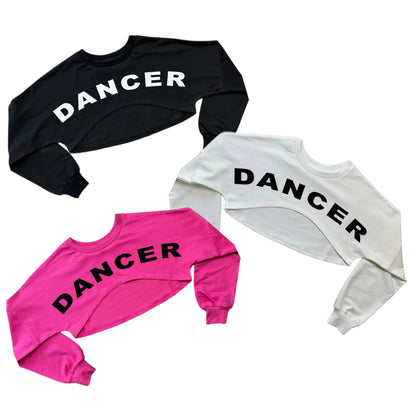 Long Sleeve Dancer Crop