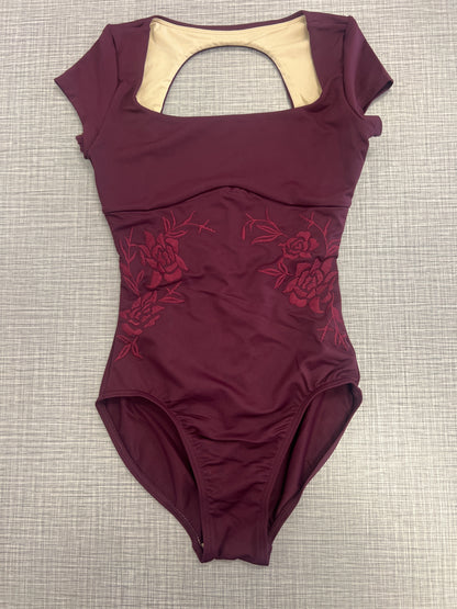 Floral Cap Sleeve Leotard #20010