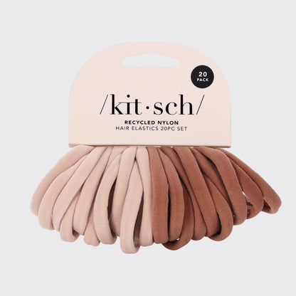 Nylon Hair Elastics -20pcs.