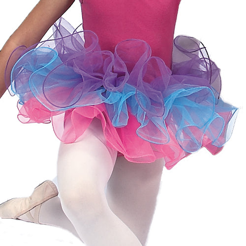 Three Colored Tutu with Hair Bow