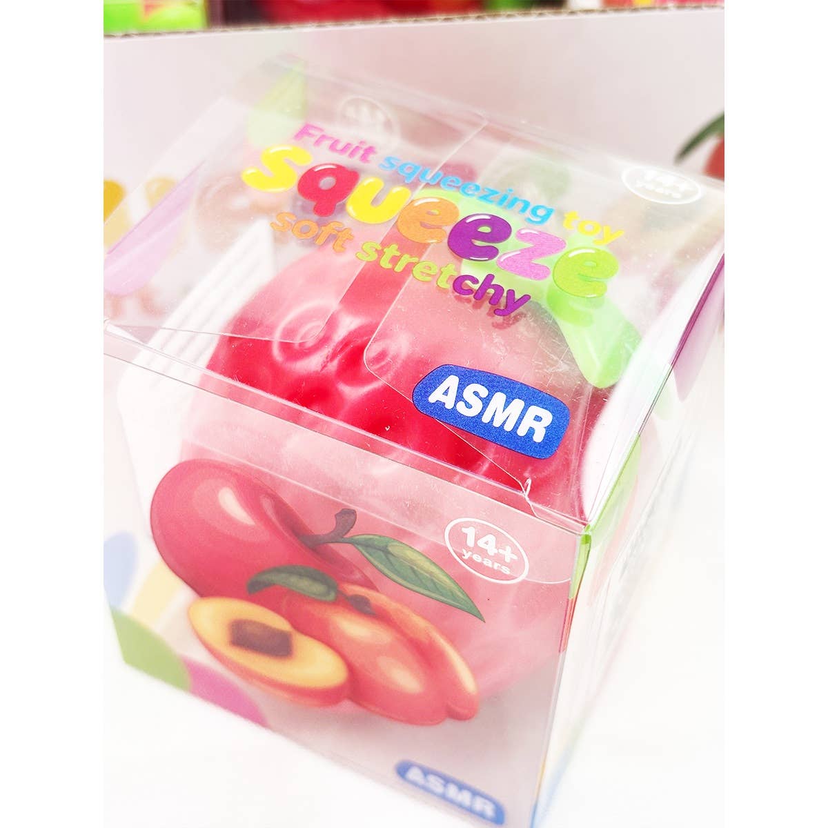 Crunchy Strawberry Squishy Toy