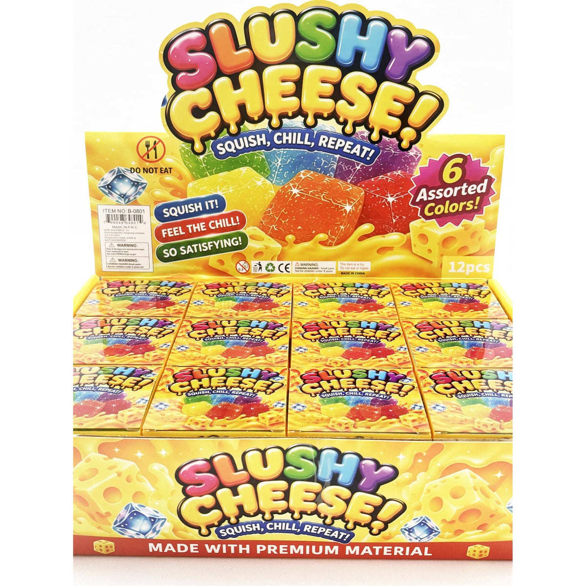 Slushy Cheese Slow Rising Squishy