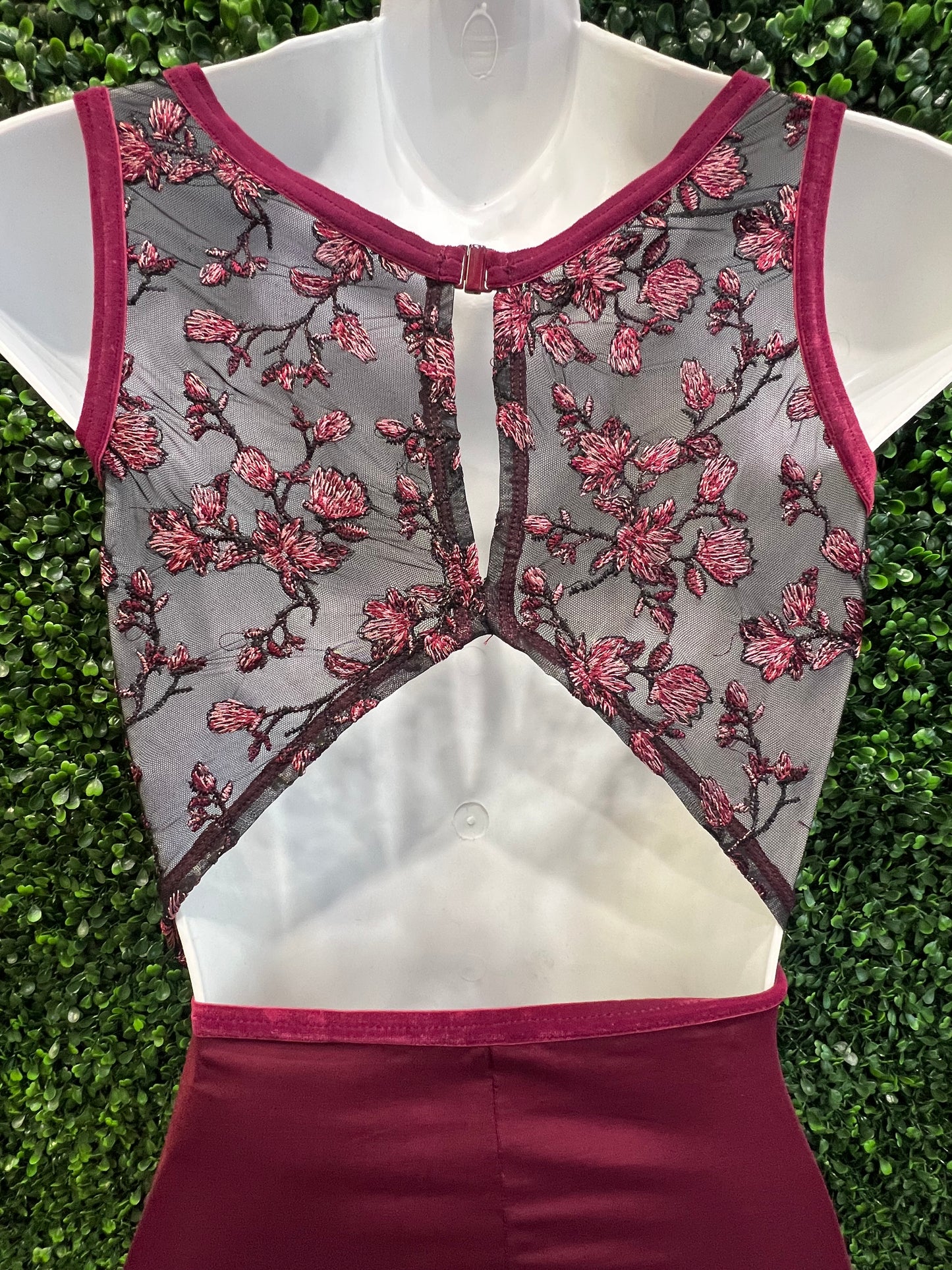 Allure Mesh Back Leotard #12401