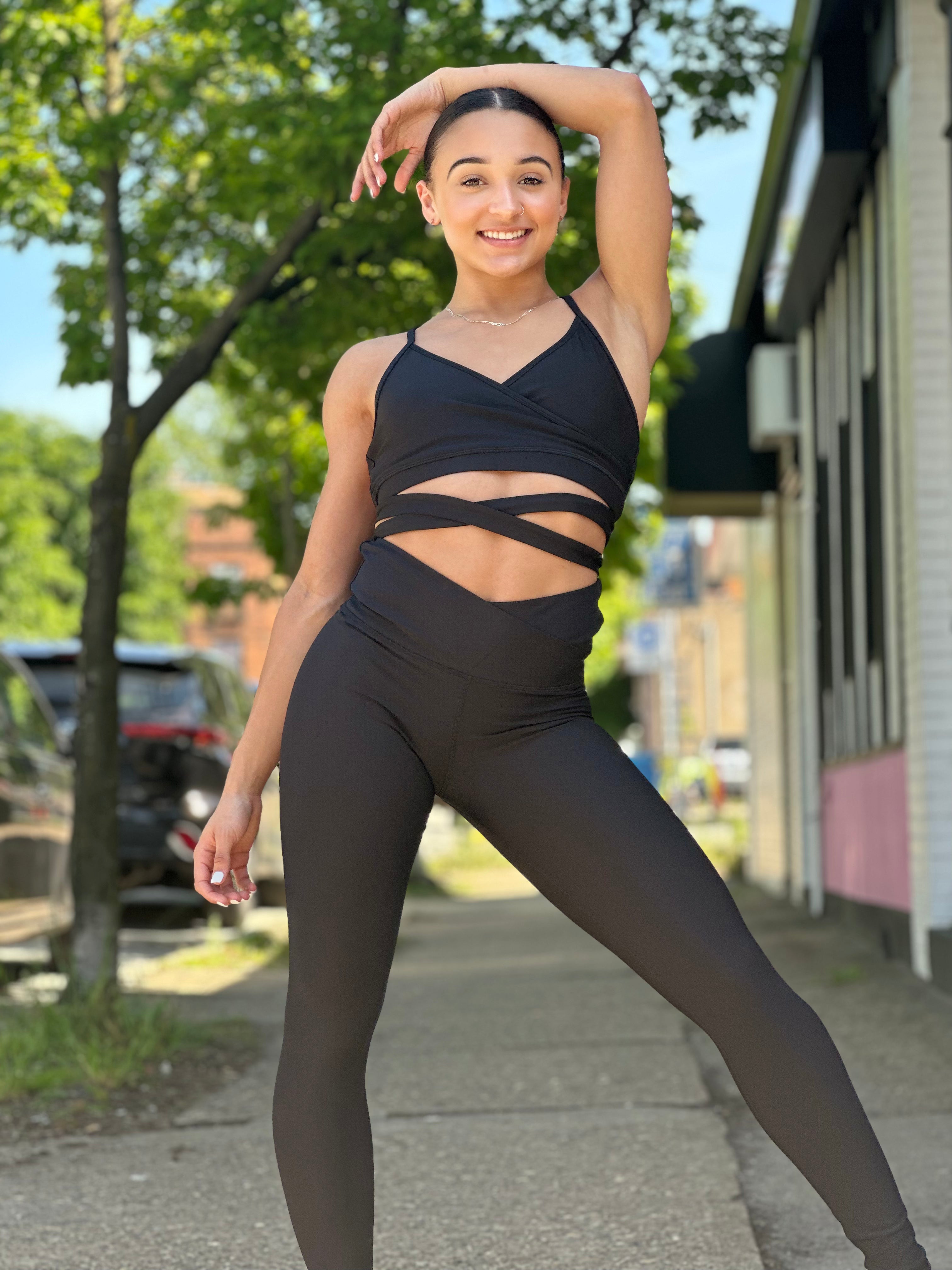 Crossover Full Length Legging – Tightspot Dancewear Center