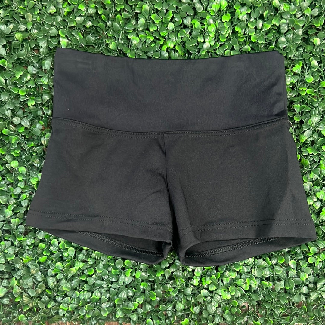 Capezio Black Gusset Shorts #TB130