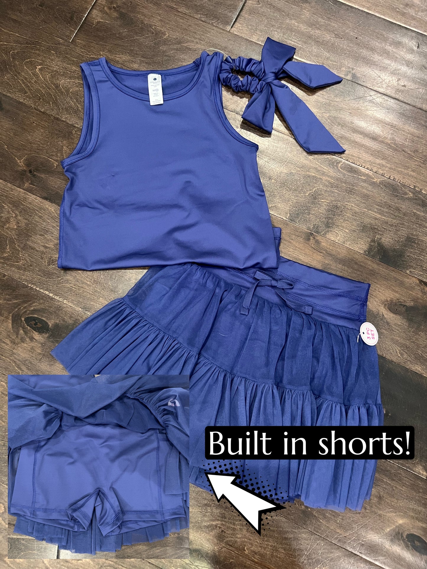 Swiftie Inspired Bow Set with Built in Shorts