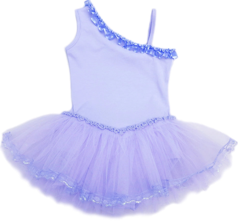 Asymmetrical Ballet Leotard Dress