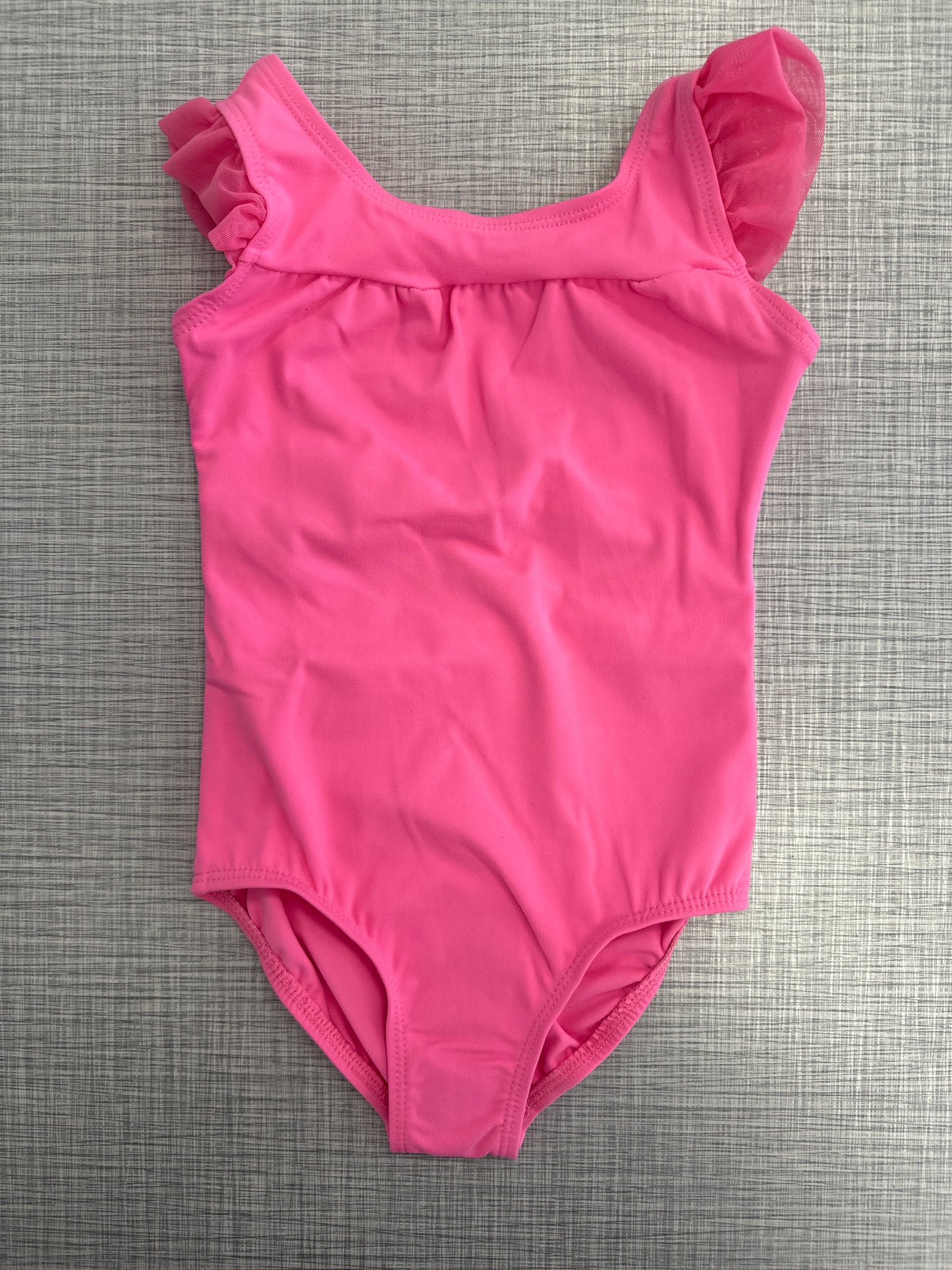Sheer Ruffles Leotard #103