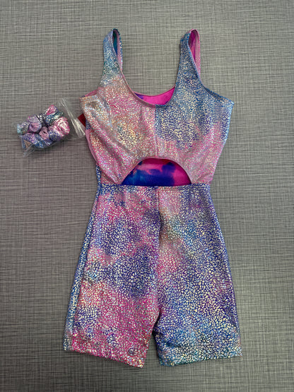 Unicorn Stardust Biketard #12303