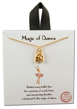 Load image into Gallery viewer, Magic of Dance Shoe Necklace
