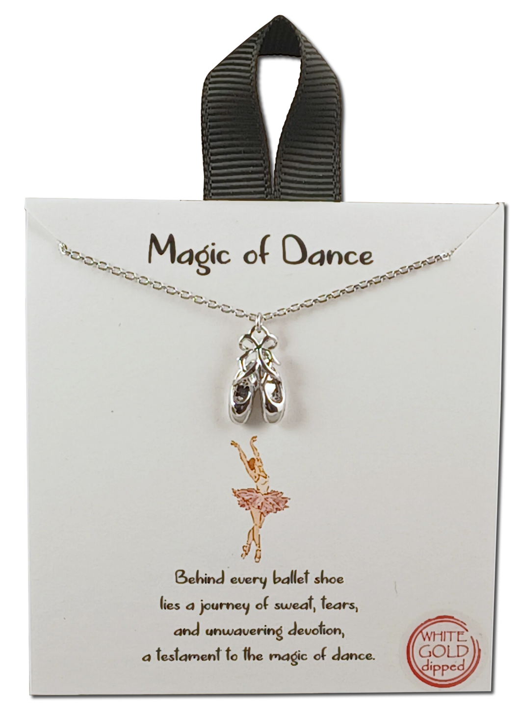 Magic of Dance Shoe Necklace