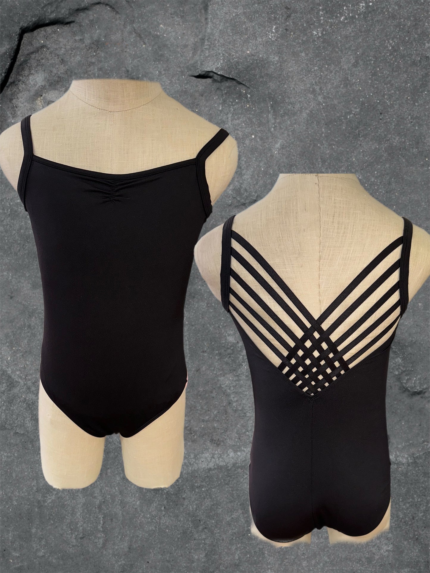 Glow Strappy Back Leotard #M1248