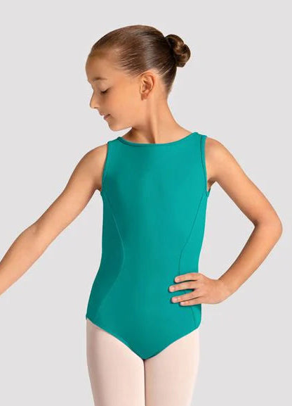 Celestia Boat Neck Printed Leotard #50009