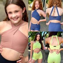 Load image into Gallery viewer, Swan Top &amp; Vibe Short (Rib)Separates
