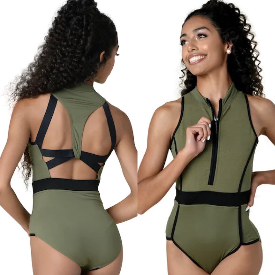 Zig Zag Scuba Leotard #22129