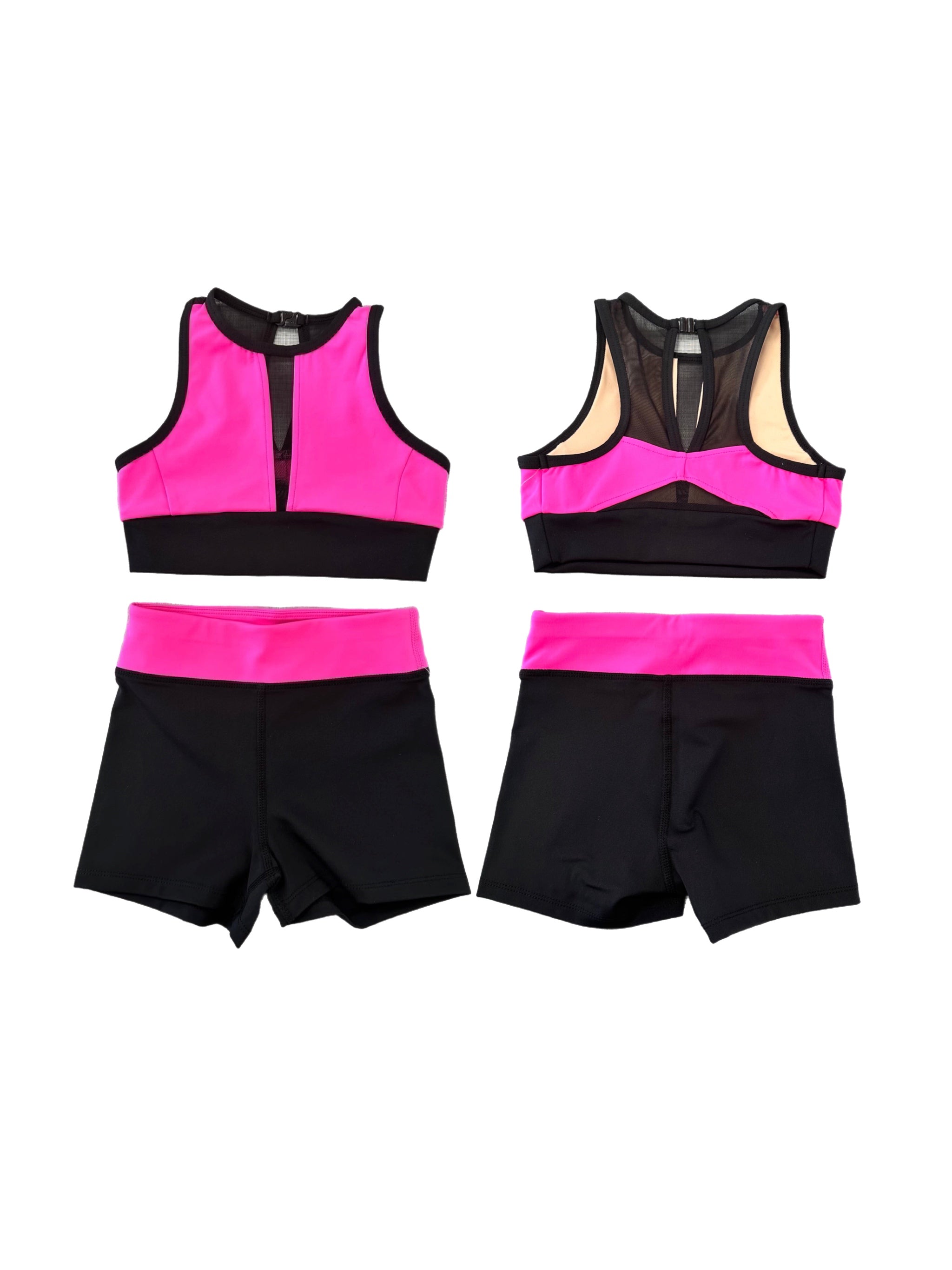 V 2-Tone Short Set – Tightspot Dancewear Center